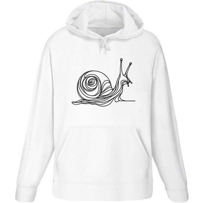 Hoodie / Kapuzenpullover ''Curious Snail Doodle'' für Erwachsene (HO054930)
