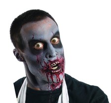 Zombie Blood Fest Latex Appliance Costume Makeup One Size