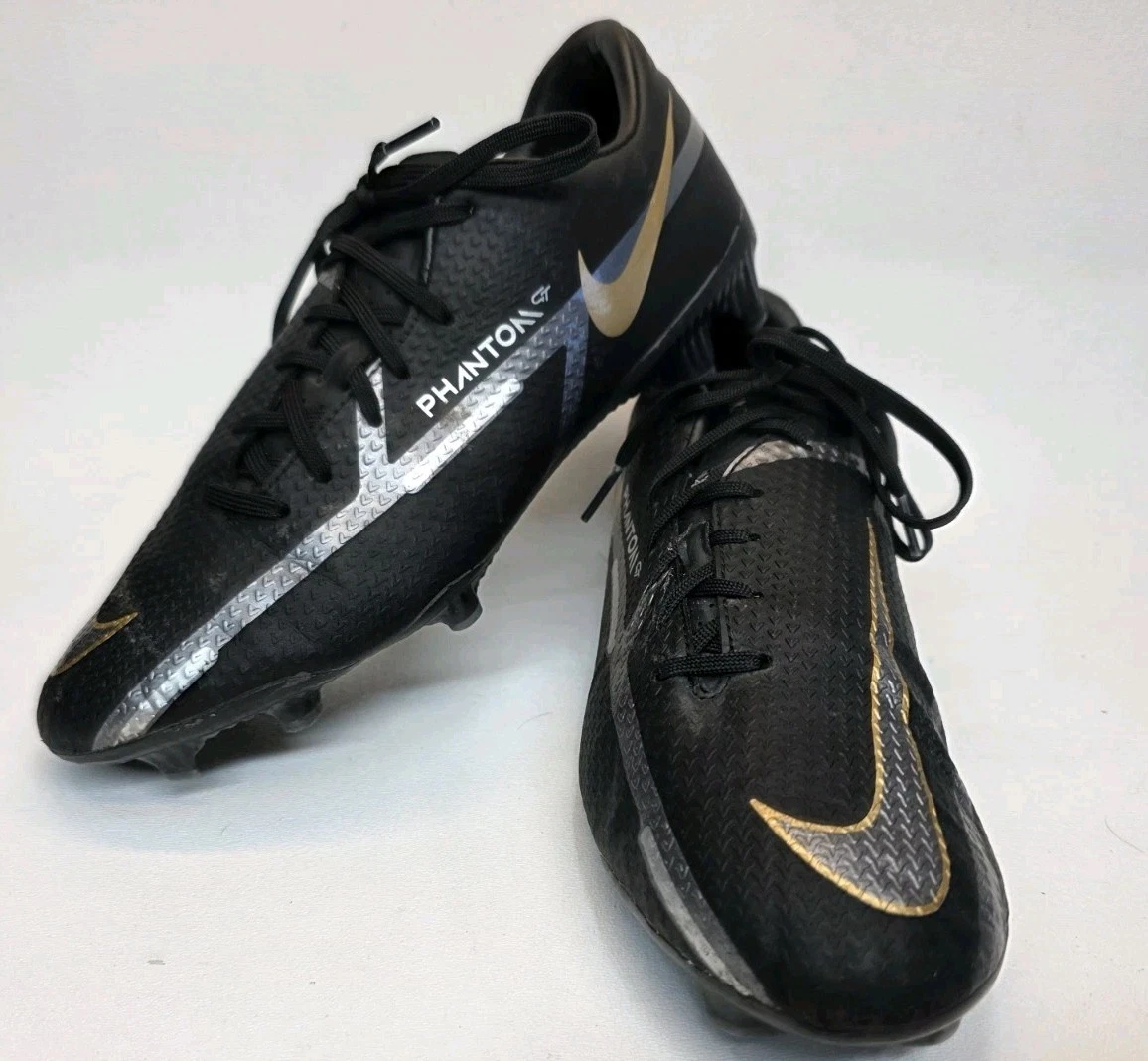 Nike Phantom GT2 Academy MG Black Metallic Gold for Sale
