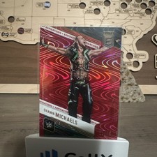 2023 Panini Donruss Elite WWE -Legends Shawn Michaels #141 Aspirations Swirl /75