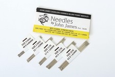Saddlers Harness Blunt Point Needles/Set: 5 x 5/5 Sizes x 5 Pieces Each