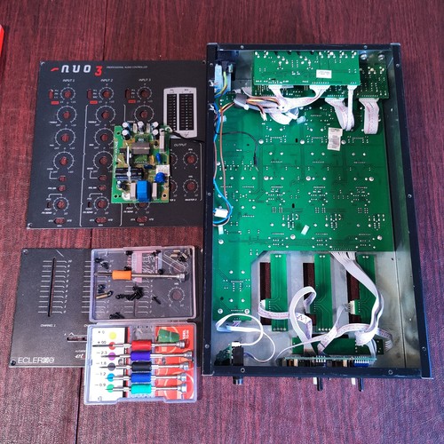 Ecler Nuo 3 DJ Mixer Input Output Jacks or Cross Fader Circuit Board replacement