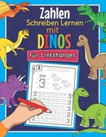 Mathe ÜBungsheft Kindergarten Dinos FüR LinkshäNder, Zahlen Schreiben Lernen