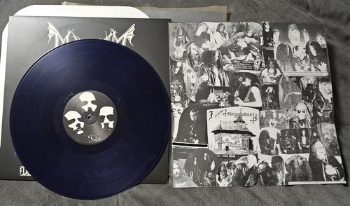 MAYHEM - De Mysteriis Dom Sathanas, Limited DARK PURPLE VINYL LP No Label 2001 - Picture 4 of 5