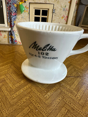 (RB)5025-3127, Vintage Coffee Filter Cup by Melitta, Deco