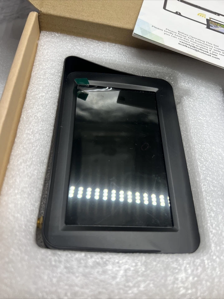 Calmoor License Plate Back-Up Camera System Black 5” HD Kit - Image 2 of 4