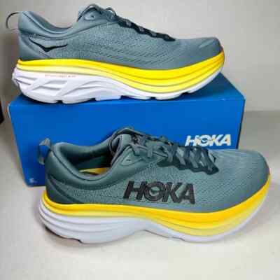 NEW! X-WIDE! men HOKA One One BONDI 8 4E Running Shoes Sizes