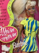 Vintage Movin  Groovin  Barbie 17714 Mattel - NRFB  Non-mint box New   