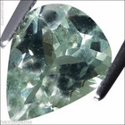 1.50 Ct Natural Aquamarine Gemstone Blue Green Color Pear Cut — photo 3