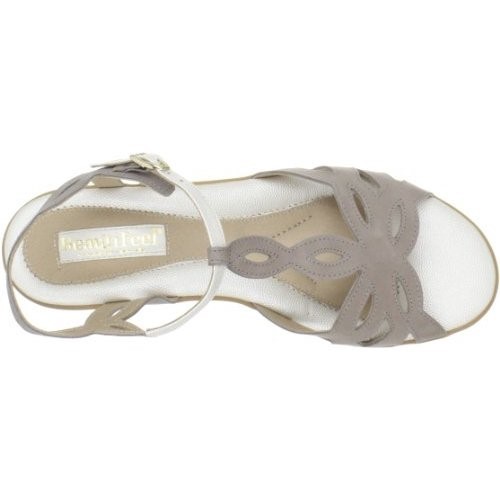 Beautifeel Thea Taupe y Sandalias Nubuck Blanco 41 10 - Imagen 6 de 7