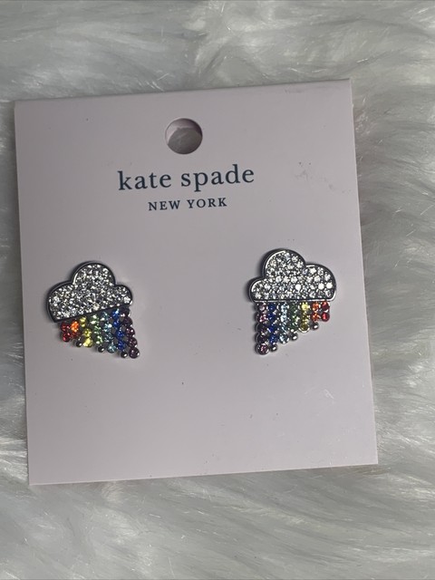 Rainbow Stud Earrings #o0r00244 