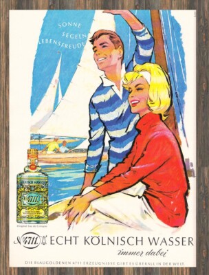 4711 Kölnisch Wasser - Reklame Werbeanzeige Original-Werbung 1964 (2)