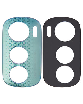 Back Camera Lens Bracket Compatible For Motorola Edge 30 (2022) (Aurora Green)