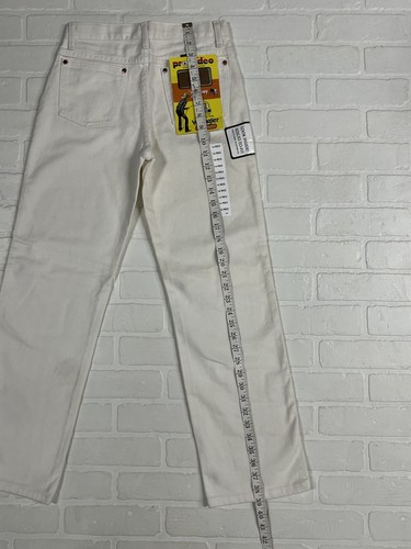 Vtg Wrangler Pro Rodeo Jeans Boys 14-Reg White NWT Cowboy Rodeo Western - Picture 11 of 12