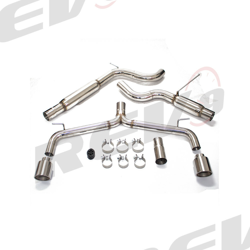 Rev9 Exhaust Muffler Kit For 15-17 VW Golf GTI MK7 2.0L