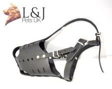 Strong Real leather Dog Muzzle German Shepherd and Other