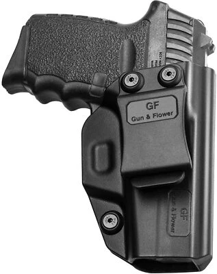 GUN&FLOWER SCCY 9mm CPX1 CPX2 Holster Inside Waistband Concealed Carry Belt Clip for Pistol