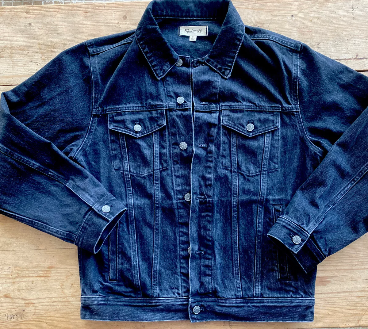 Madewell men's denim best sale jacket