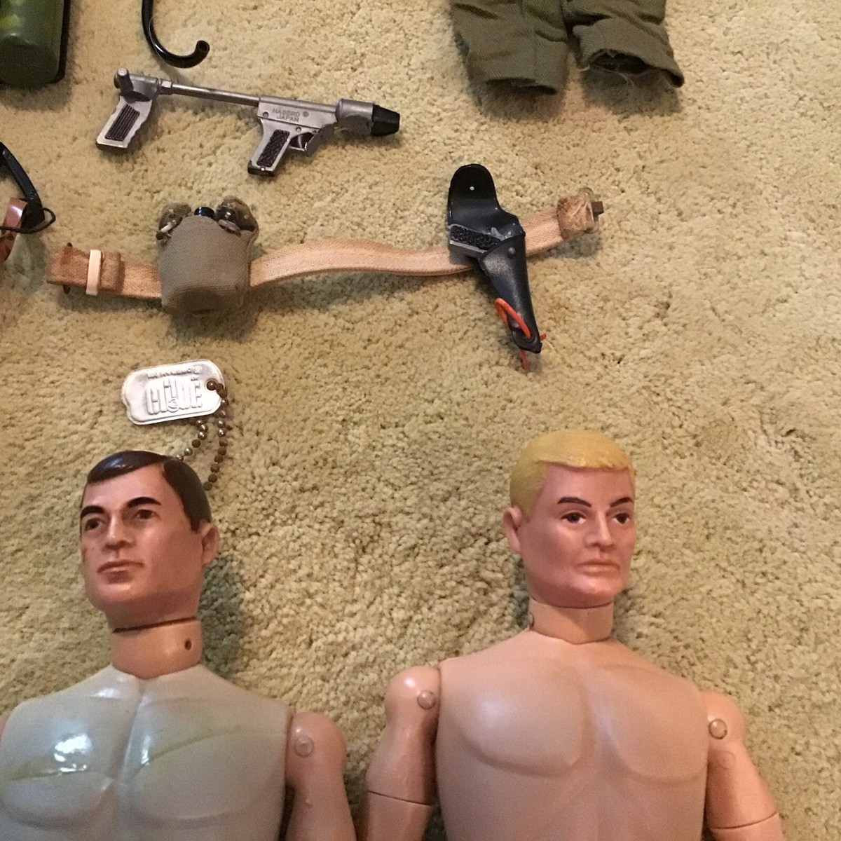 GI Joe 1964 Hasbro 12 Inch Figures ACCESSORIES LOT 1967 Marine