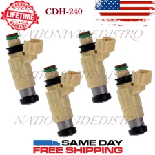 4x OEM Nikki Fuel Injectors for 2002-2003 Mitsubishi Lancer 2.0L I4 CDH-240