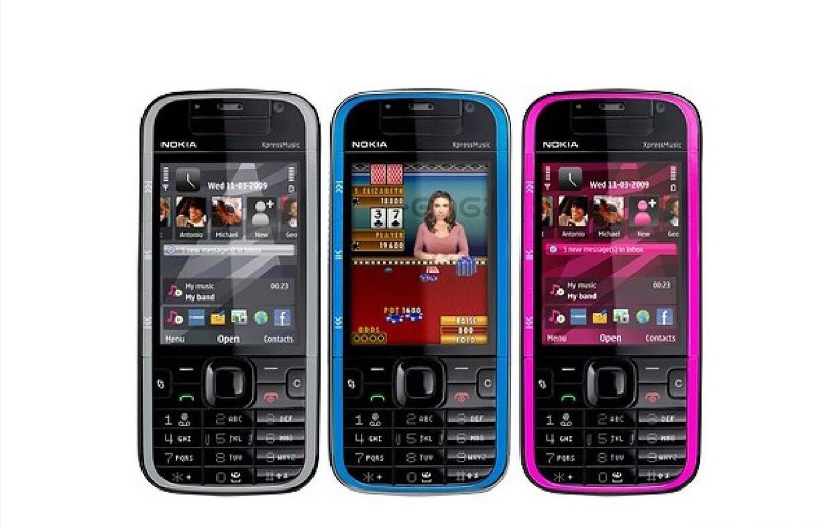 KNTMG  Nokia 5730 XpressMusic 5730XM 3G Wi-Fi Bluetooth GPS 2.4