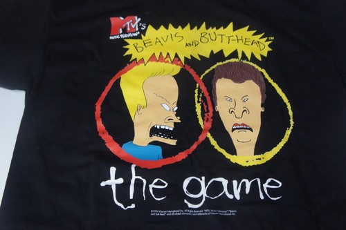 1994 Beavis and Butt-Head THE GAME T-Shirt XL and Snapback Hat Viacom Very Rare - Picture 4 of 24