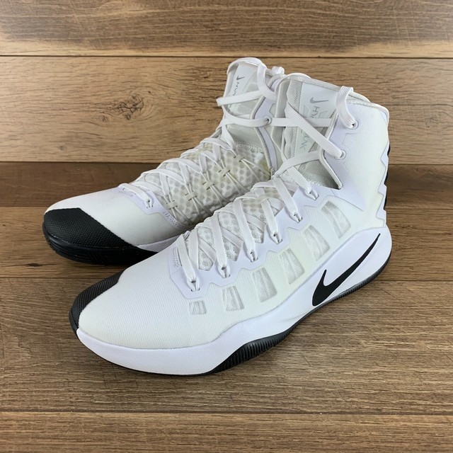Mens Nike Hyperdunk 2016 TB Basketball Shoes Size 10 White Black 844368 100 for sale online | eBay