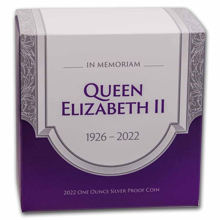 2022 Niue 1 oz Silver Proof Queen Elizabeth II (Limited Edition
