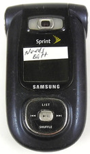 Samsung SPH-A920 - Blue  Sprint  Very Rare Cellular Flip Phone - READ