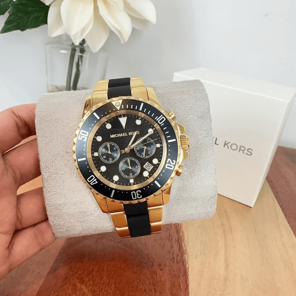 Michael Kors Everest Chronograph Two-Tone Stainless Steel and
