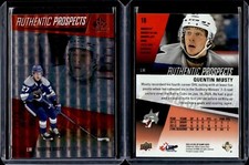 2023-24 CHL SP Game Used Authentic Prospects Orange #19 Quentin Musty /499