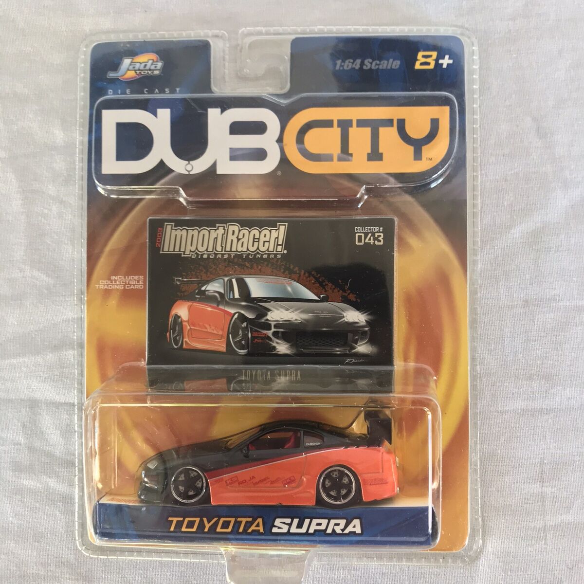 Jada Dub City 1/64 Supra Edition Series TDR 2JZ Toyota Tuner