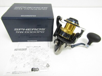 New Shimano 21 SPHEROS SW 6000PG 4.6 Spinning Reel Offshore