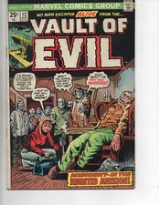 Marvel Comics Vault of the Evil Volume 1 Book #12 Higher Mid Grade 
