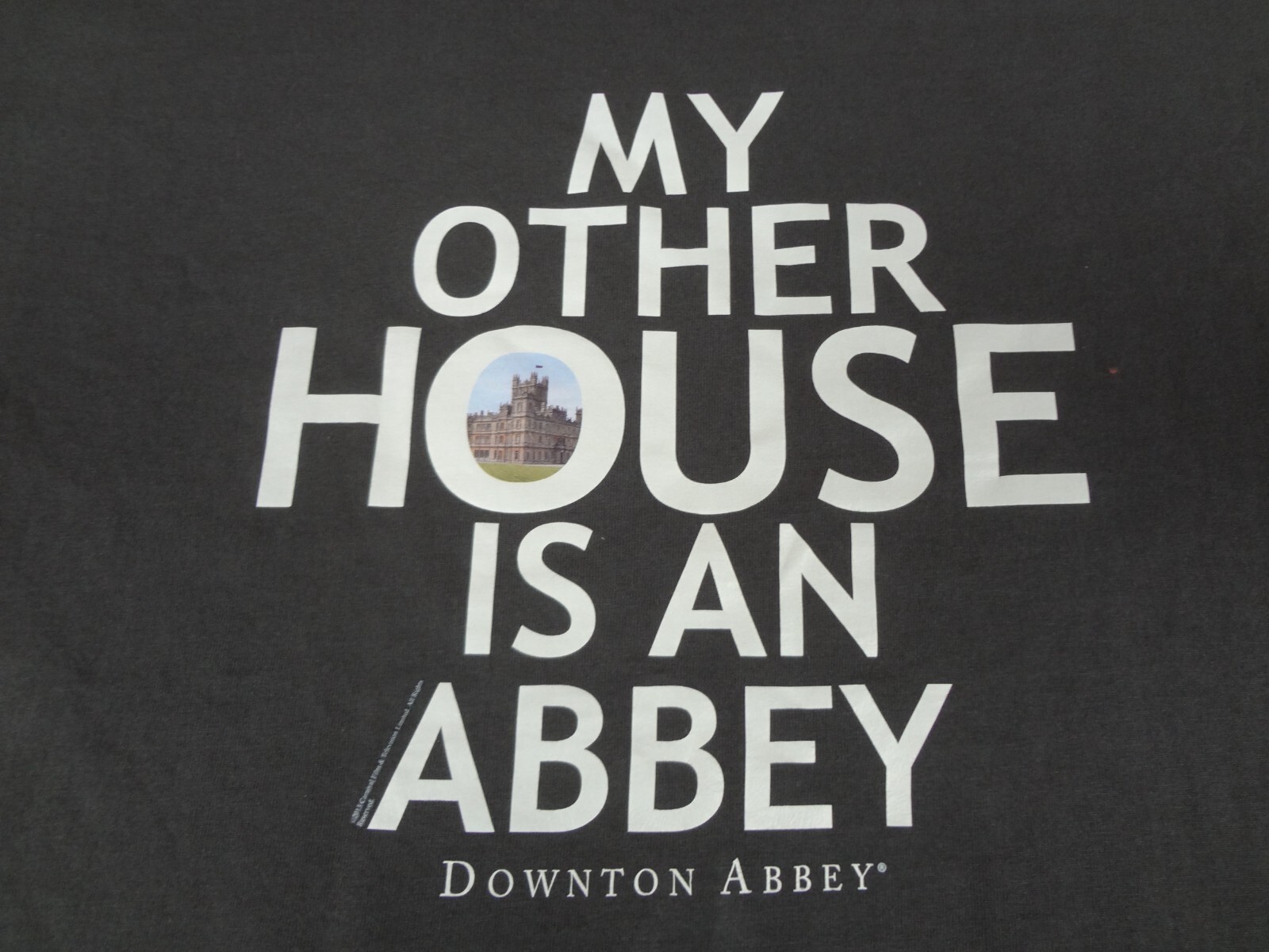 ALTRA DOWNTOWN ABBEY TV SHOW MY OTHER HO IS AN ABBEY T SHIRT NERA GRANDE H1382