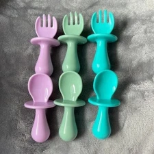  Baby Spoons 3 bags of  (6Pcs) total of 18 Pcs Bundle,Pandaear Brand