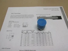 New Eaton FF90146-06S Aeroquip ORS-TF Kit Includes nut, ferrule, and sleeve