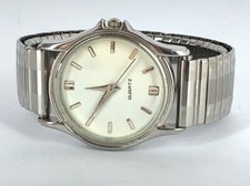 VINTAGE 1990s MENS QUARTZ WATCH WITH SWISS EBAUCHES LTD 682.11 MOVEMENT - AS NEW