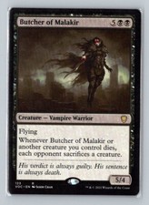 1x MTG - Butcher of Malakir (123) - Crimson Vow Commander - VOC- NM