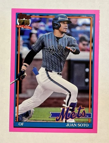 2026 Topps Series 1 Juan Soto Pink (RAW)