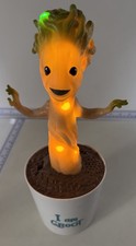 Disney Park Cosmic Rewind Marvel Groot Light Up Bubble Blower Music WORKS READ
