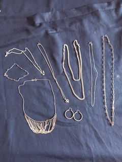 Lot Bijoux En Argent Massif Poinçons 925 Crabe Sanglier 65 5 Grammes