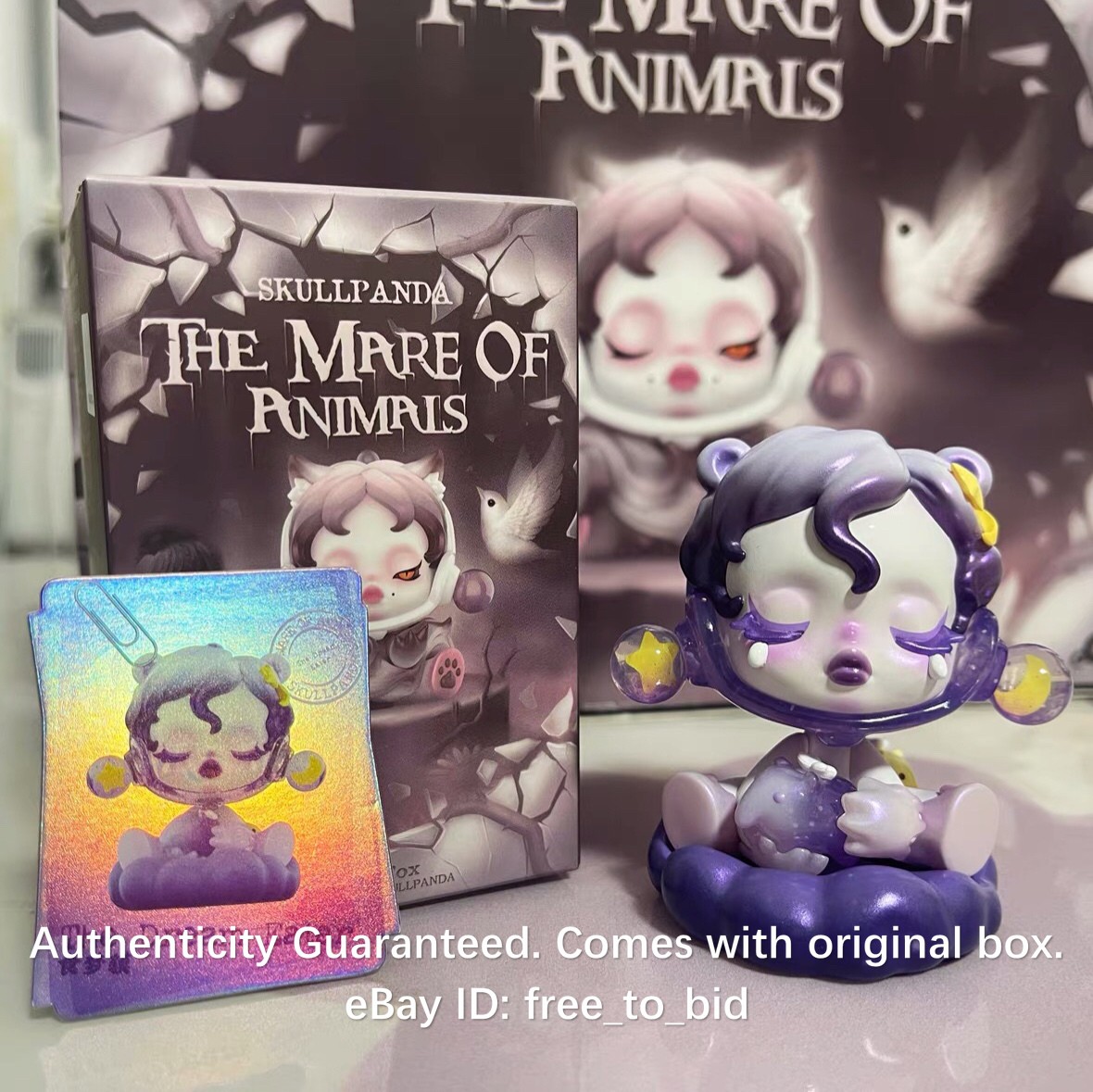 POP MART x SKULLPANDA The Mare of Animals Series The Dream Eater