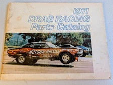 Original 1971 Drag Racing Parts Catalog Chrysler/Mopar Performance Parts