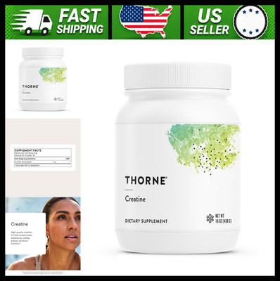 Thorne Micronized Creatine Monohydrate Powder Unflavored 90 Servings