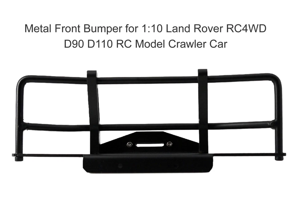Metal Front Bumper for 1/10 1:10 Land Rover RC4WD D90 D110 RC Crawler Car - Image 2 of 4