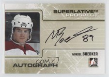 2009-10 ITG Superlative Volume 2 Prospect Silver 37/40 Mikkel Boedker Auto 0q7o