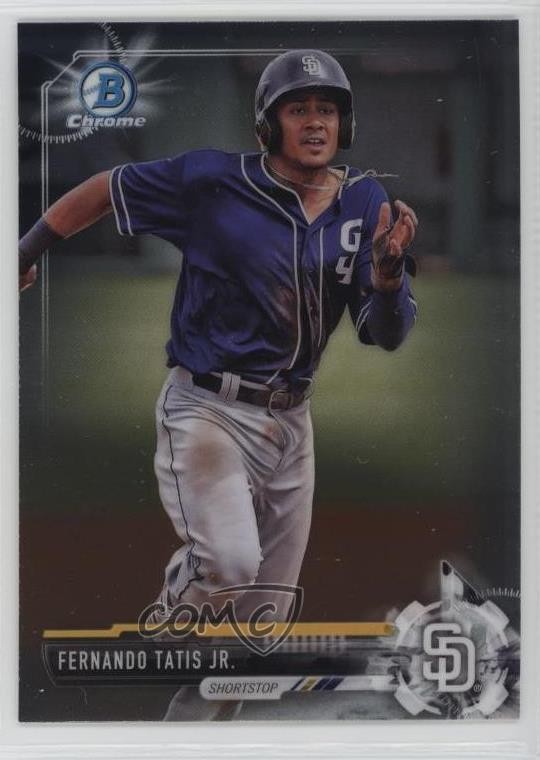 2017 Bowman Draft Chrome Fernando Tatis Jr #BDC-71 4f5