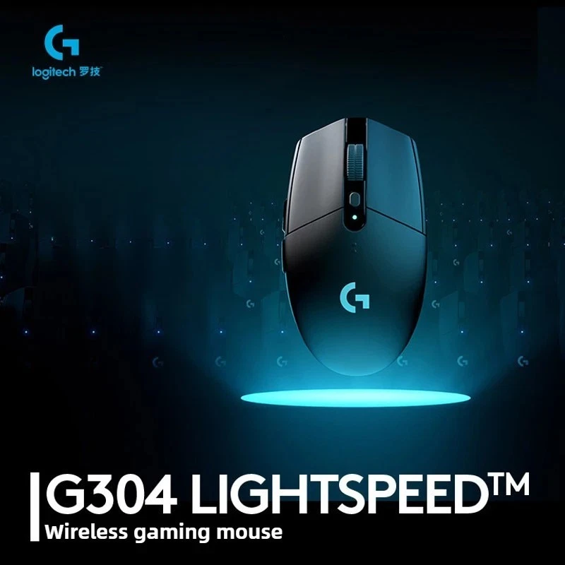 G304 Lightspeed Wireless Gaming Mouse Hero 12K Sensor 12000DPI 6 Programmable - Image 4 of 4