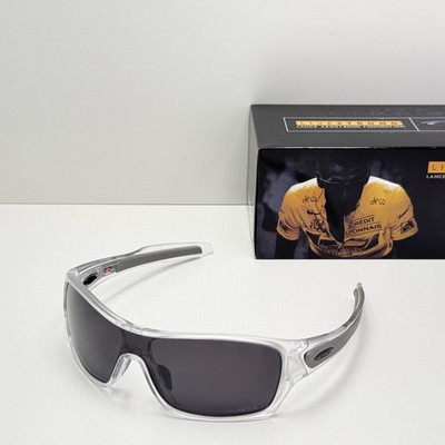 NEW Oakley Turbine Rotor OO9307 Clear Black Prizm Black Polarized